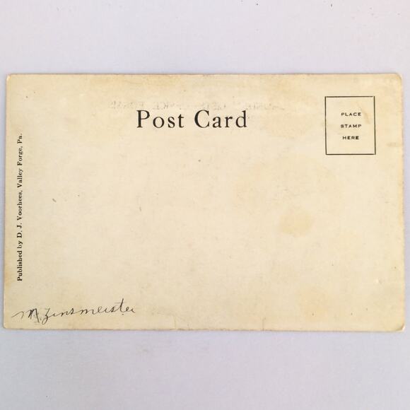 Kitchen George Washington's Headquarters Valley Forge PA 1900s Postcard - Picture 2 of 2